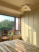 Axyaa Cloth Ceiling Lamp: Elegant LED Chandelier for Home Decor