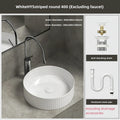 Axyaa Modern Ceramic Large Sink - Bathroom Vanity Basin for Balcony Bathroom.