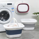 Axyaa Wall-Hung Laundry Basket - Large Capacity Foldable Hamper