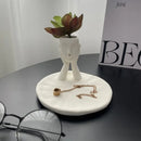 Axyaa Ceramic Jewelry Storage Tray Fruit Bowl Decorative Home Decoration