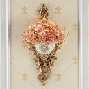 Axyaa Diamond Resin Vase Wall Hanging for Elegant Home Decor