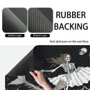 Axyaa Halloween Kitchen Draining Mat, Absorbent & Quick Dry for Coffee & Dishes