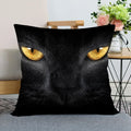 Cute Cat Print Pillowcase by Axyaa - Perfect for Home, Car, and Sofa