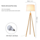Axyaa Nordic LED Floor Lamp for Modern Home Decor