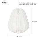 Axyaa Rustic Silk Lantern Pendant Light for Home and Restaurant Lighting