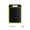 Axyaa 4-in-1 Black Double-sided Chopping Board with Knife - Kitchen Accessory