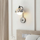 Axyaa Alabaster Stone Wall Lamp - Luxury Nordic LED Fixture for Elegant Living Spaces