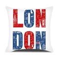 Axyaa London Guard Street Scene Cushion Cover - Cute Cartoon Design