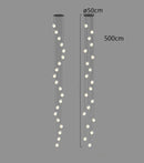 Axyaa Modern LED Chandelier Pendant Lights for Indoor Dining Room Lighting