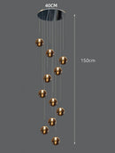 Axyaa Modern Pendant Light Chandelier for Indoor Dining Room Decor
