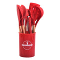 Axyaa Silicone Utensils Set - Non-stick Cookware, Heat Resistant Kitchen Accessories