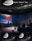 Axyaa Starlight Planetarium Projector Night Light - Galaxy LED Sky Lamp & Meteor Strip