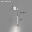 Axyaa Modern LED Wall Lamp for Bedroom, Living Room, and Study
