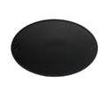 Axyaa Oval Leather Placemat 10PCS - Orange Waterproof Dining Table Mat Home Kitchen