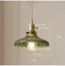 Axyaa Glass LED Chandelier Pendant Light for Dining Room Kitchen - Suspension Luminaires