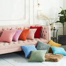 Axyaa Corduroy Striped Cushion Cover for Home Decor