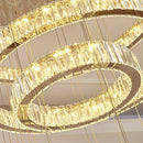 Axyaa Luxury Crystal Chandelier for Dining Room Bedroom Staircase Hall Hotel Lighting