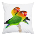 Axyaa Parrot Bird Decorative Throw Pillow Cover - Colorful Polyester Sofa Pillow Cover