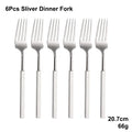 Axyaa Gold Cutlery Set Stainless Steel 304 Tableware Knife Fork Spoon Dinner Set