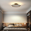 Axyaa Minimalist Ring LED Ceiling Chandelier for Dining Living Room Bedroom Lighting