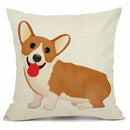 Axyaa Pet Dog Pattern Cushion Cover - 45X45cm