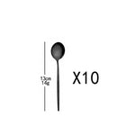 Axyaa Stainless Steel Cutlery Set - 10 Pieces of Mirror Flatware Tableware