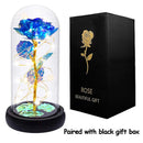 Axyaa Eternal Rose Night Light - LED Beauty and the Beast Magic Flower Lamp