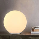 Axyaa Lunar Ball Table Lamp: Simple Modern Bedside Decor Light
