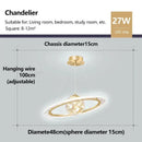 Axyaa Lovely Crown Star LED Ceiling Lamp for Home Decoration