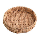 Axyaa Wicker Rattan Snack Storage Box Jewelry Dish Kitchen Supplies in Various Sizes