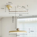 Axyaa Colorful UFO Pendant Light with Movable Arm for Eye Protection Lighting