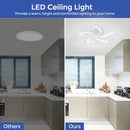 Axyaa Modern Flower Ceiling Chandelier with Remote Control