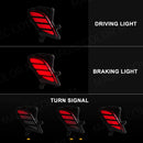 Axyaa LED Rear Bumper Reflector Toyota Highlander Dynamic Signal Light