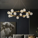 Axyaa Acrylic Magic Bean LED Pendant Light for Modern Home, Dining Room, and Living Room