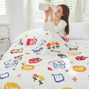 Axyaa Bamboo Fiber Summer Cool Quilt Blanket Single Thin Nap Air Conditioner Blanket