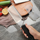 Axyaa Stainless Steel Cheese Grater Lemon Garlic Shaver Mill for Vegetables