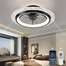 Axyaa Ceiling Fan with Remote Control, 6 Wind Speeds & Modern Design
