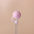 Axyaa Kawaii Silicone Straw Topper Cover for Tumblers & Bottles