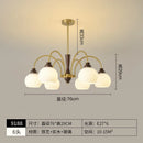Axyaa Contemporary French Creativity Pendant Light for Home Lighting Decoration