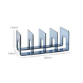 Axyaa Handbag Divider Shelf: Wardrobe Storage Rack for Bags - Cabinet Organizer Display Case