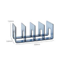Axyaa Handbag Divider Shelf: Wardrobe Storage Rack for Bags - Cabinet Organizer Display Case