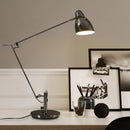 Axyaa Metal Folding Desk Lamp with Long Arm for Bedroom Study Reading