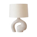 Axyaa Nordic Cloth Art Table Lamp for Living Room Bedroom Study, Creative Design