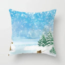 Axyaa Christmas Home Pillowcases Printed Bed Decoration Cushion Covers
