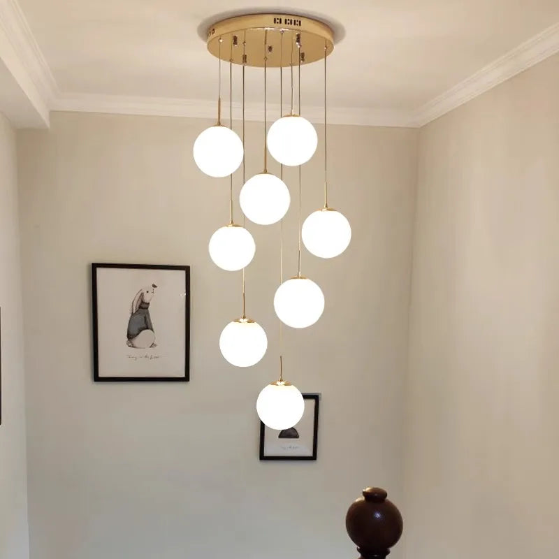 Axyaa Nordic Pendant Chandelier for Dining Room in Living Room