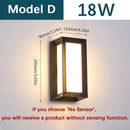 Axyaa Motion Sensor LED Wall Light Outdoor Waterproof IP65 Modern Home Decor