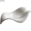 Axyaa Leaf Shape Ceramic Dinner Plate Set for Molecular Cuisine and More