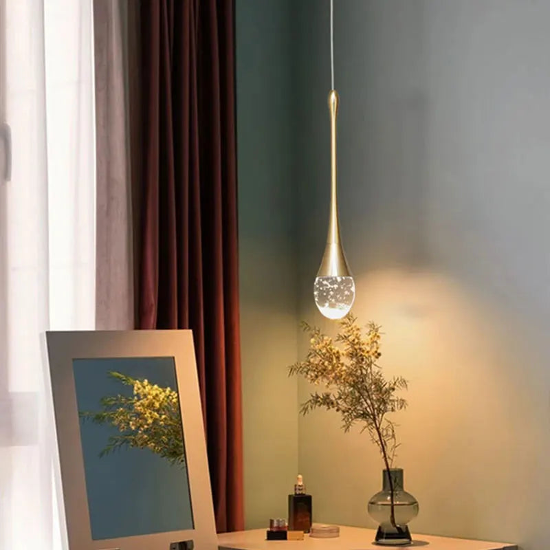 Axyaa Bubble Crystal Pendant Lights - Stylish Indoor Hanging Lamp