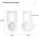 Axyaa Smart Socket: Wireless Remote Control Electrical Switch for Smart Home.