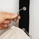 Axyaa Hat Collections Stand with Metal Clips & Hook | Baseball & Golf Caps Rack